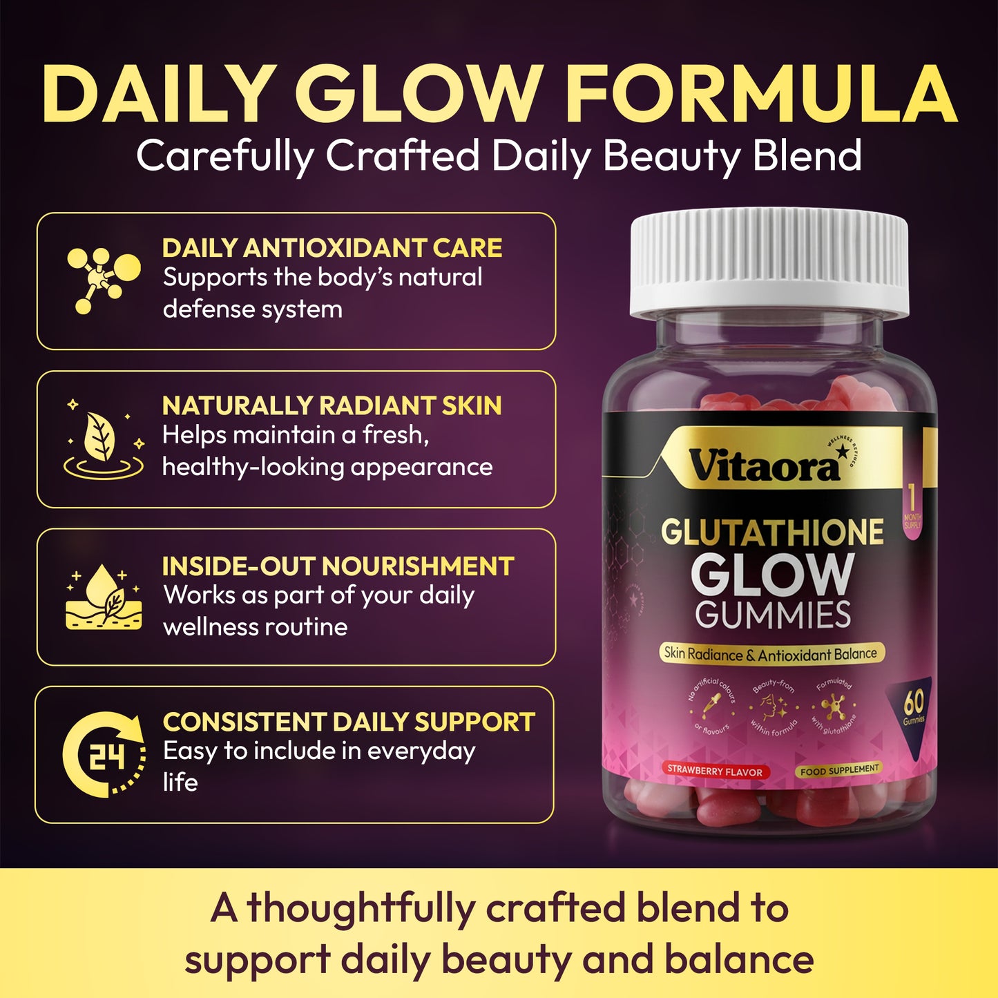 Glutathione Glow Gummies
